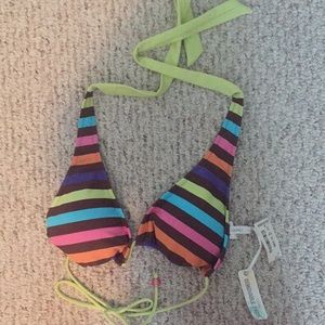 NWT Aeropostale Striped Swim Top